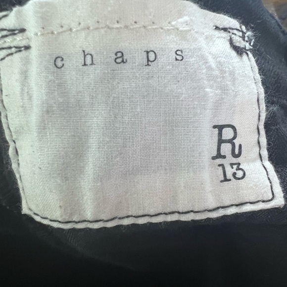 R13 Black Leather Chaps JEANS SIZE 24 $845. - Picture 11 of 12